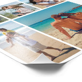 5枚の写真を作成するコラージュ写真の拡大 フォトプリント            (角)