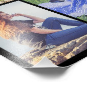 5枚の写真を作成するコラージュ写真の拡大 フォトプリント            (角)