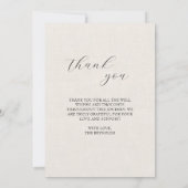 5枚の写真コラージュ誕生 案内状 (裏面)