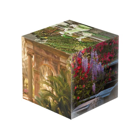 5枚の写真 – Savannah GA旅行写真お土産 フォトキューブ (裏面アングル)