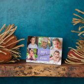 5枚の最高の写真おばあちゃん フォトプラーク (側面)