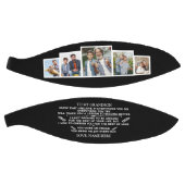 5枚カスタムの写真で孫への贈り物 バスケットボール (パネル)