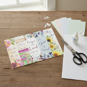 5枚セットの手作りクリスチャン柄ブックマーク