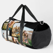 5枚モダンの写真カスタムコラージュ ダッフルバッグ (右コーナー)