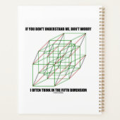 5次元もしを心配しないで理解できない プランナー手帳 (裏面)