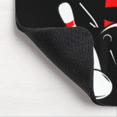 5歳のボーリング私の5転が誕生日 マウスパッド (コーナー)