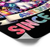 5歳のユニコーンギフトfor女子5誕生日Gi ポスター (角)