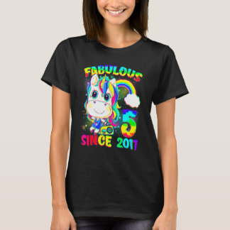 5歳のユニコーン 5歳の誕生日 ユニコーン ガール シンク Tシャツ