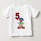 5歳の男の子 ベビーTシャツ (正面)