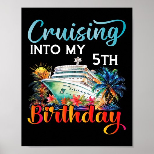 5歳の誕生日クルーズ旅行へ出航! ポスター (正面)