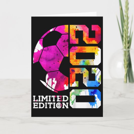 5歳の誕生日サッカー限定版 _1 カード (正面)