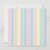 5歳の誕生日パーティーの双子mapacheテーマ写真 招待状 (裏面)