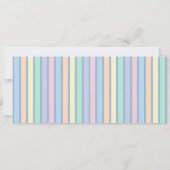 5歳の誕生日パーティーの双子mapacheテーマ写真 招待状 (裏面)