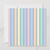 5歳の誕生日パーティーの双子mapacheテーマ写真 招待状 (裏面)