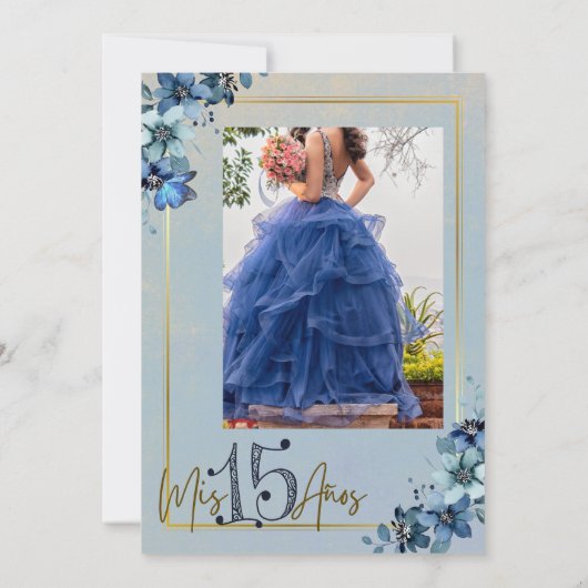 5歳の誕生日パーティーの招待状です。 招待状 (裏面)