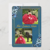 5歳の誕生日パーティーの招待状です。 招待状 (裏面)