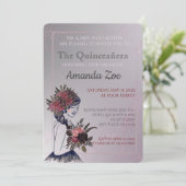 5歳の誕生日パーティーの招待状です。 招待状 (スタンド正面)