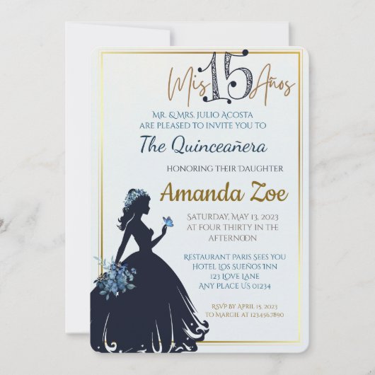 5歳の誕生日パーティーの招待状です。 招待状 (正面)