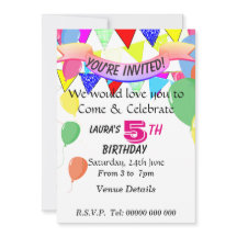 5歳の誕生日パーティー