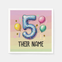 5歳の誕生日パーティ 無テーマ