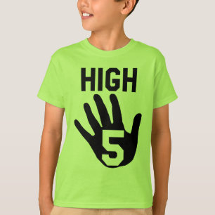 5歳の誕生日「ハイ5」Tシャツ Tシャツ