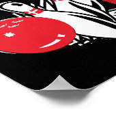 5歳へのボーリング誕生パーティー5誕生日 ポスター (角)