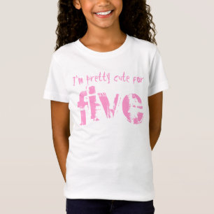 5歳児の第5誕生日プレゼントV011 Tシャツ