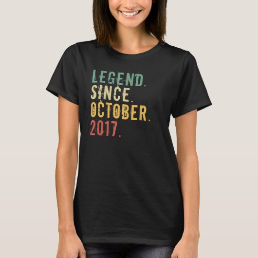 5歳5誕生日伝説2010年10月 Tシャツ (正面)