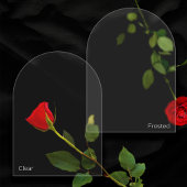 5澄んx7空白の結婚Archのテーブル番号 アクリル招待状