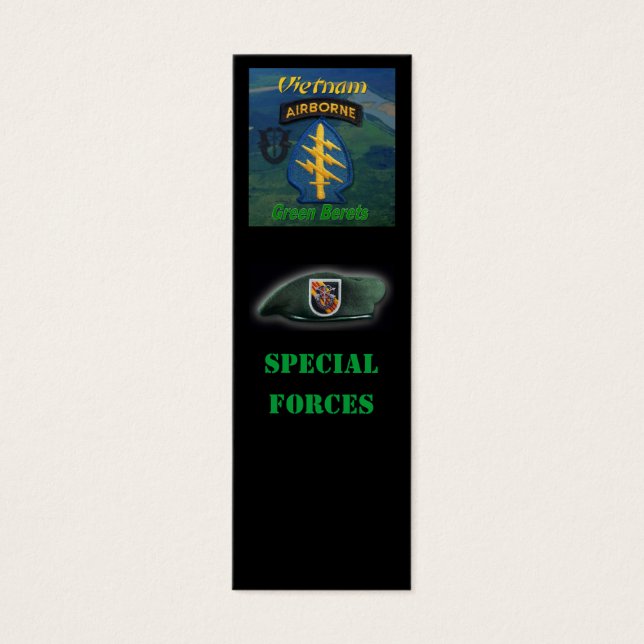 5番目のグリーンベレー特殊部隊グループbookmarker (正面)