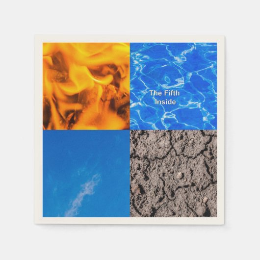 5番目の内側 スタンダードカクテルナプキン (正面)