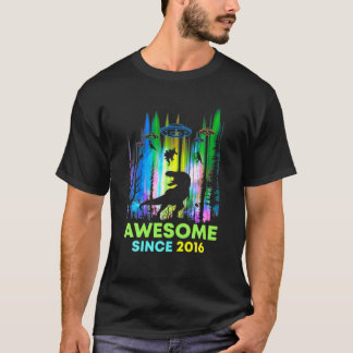 5番目の誕生日ギフト恐竜5歳Tのために Tシャツ