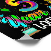 5番目の誕生日素晴らし5歳が次のように見える ポスター (角)