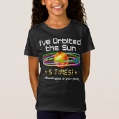 5番目の誕生日!太陽の5周軌道！ギフトTシャツ Tシャツ (正面)