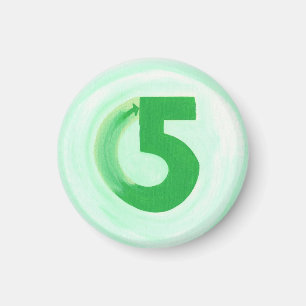 5番磁石（緑） マグネット