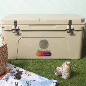 5番.ハッピーディワリインドの光のフェスティバル シール (クーラー)