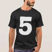 5番。五 Tシャツ (正面)