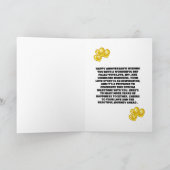 5祝周年結婚愛と喜び サンキューカード (内部)