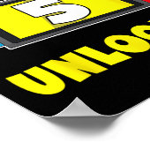 5第5誕生日シャツゲーム5年間 ポスター (角)