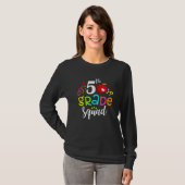 5等分学生先生新学期 Tシャツ (正面フル)