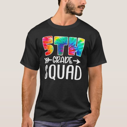 5等分隊絞り染め新学期先生Stu Tシャツ (正面)