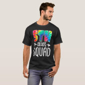 5等分隊絞り染め新学期先生Stu Tシャツ (正面フル)