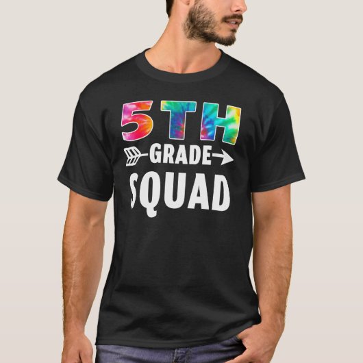 5等分隊絞り染め新学期先生Stu Tシャツ (正面)