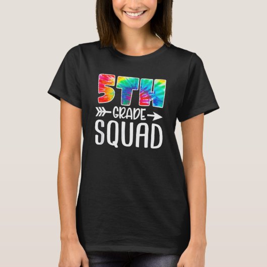 5等分隊絞り染め新学期先生Stu Tシャツ (正面)