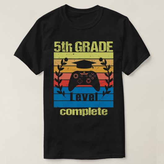 5等級卒業ビデおもしろいオGa Tシャツ (デザイン正面)
