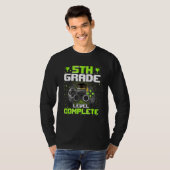 5等級卒業ビデオゲーマーGr Tシャツ (正面フル)