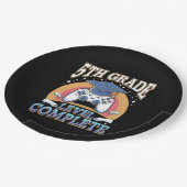 5等級完全卒業ゲーマー ペーパープレート (アングル)