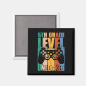 5等級解除新学期ゲームコンター マグネット (正面/裏面)