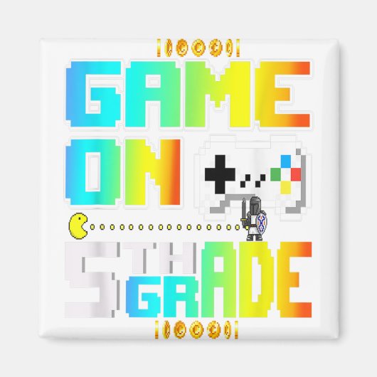 5等級解除新学期ゲームコンター マグネット (正面)