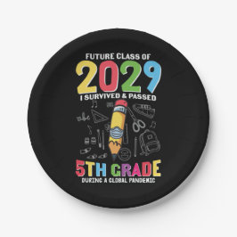 5級先生5級 ペーパープレート